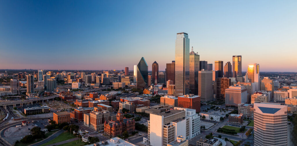 Dallas skyline